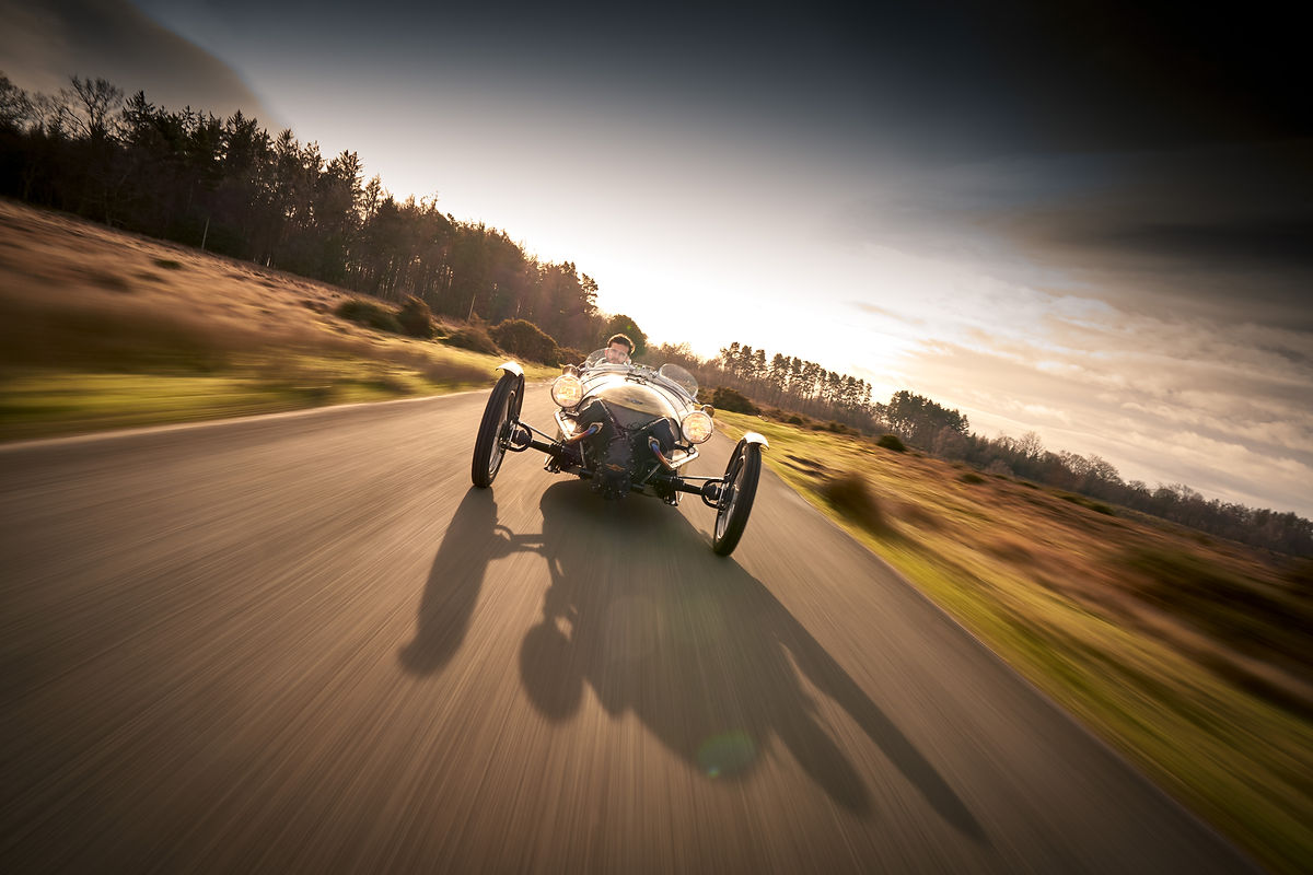Pembleton V-Sport 3 wheeler photographed by Nigel Harniman at Catherton Common, Clee Hill, Shropshire