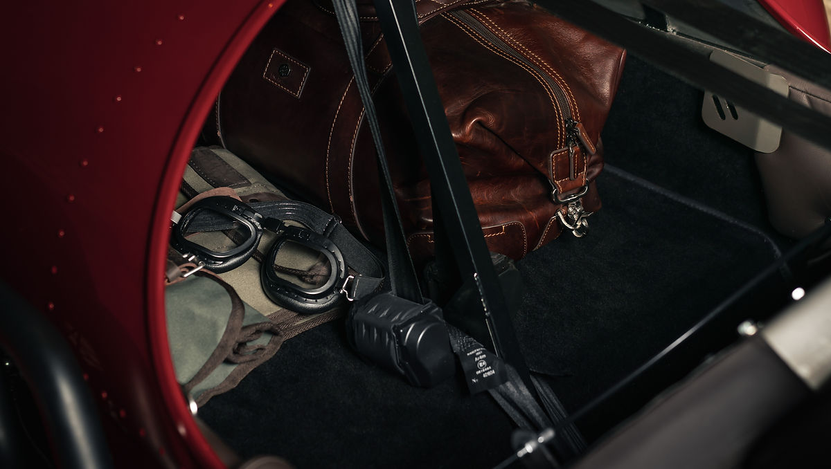 What to pack for a roadtrip in an open top sports car, Pembleton T24