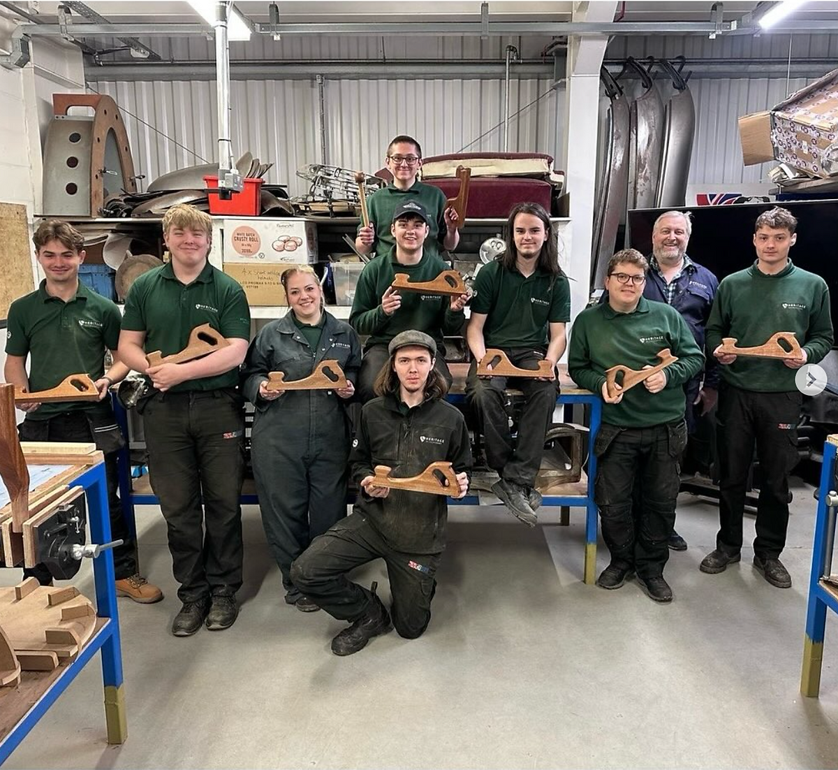 Heritage skills academy coachbuilding cohort