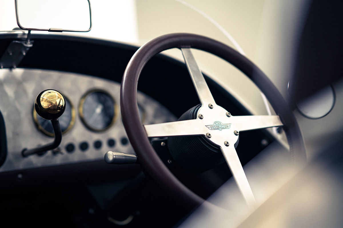 Pembleton T24 detail shot of the cockpit. Hand crafted in Worcestershire by Pembleton Motor Company 