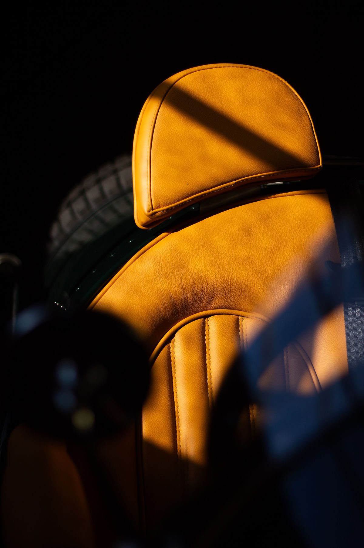 High quality leather upholstery on a pembleton t24