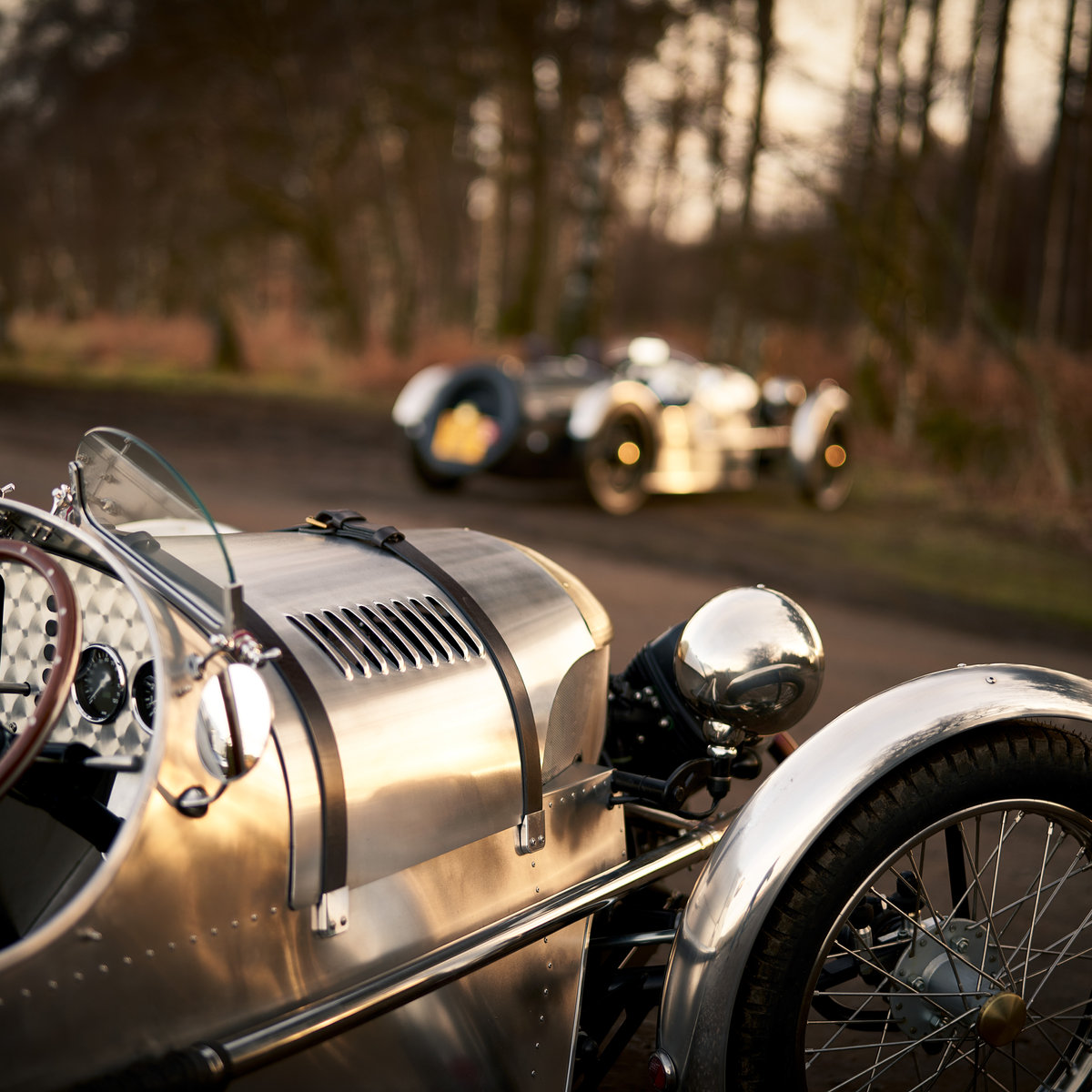 Pembleton V-Sport three-wheeler Steering Wheel and dashboard