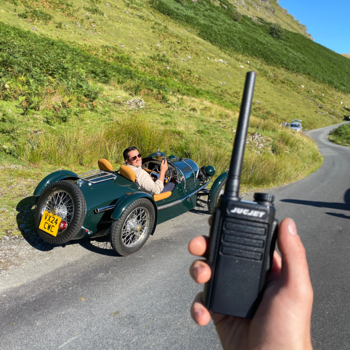 Pembleton T24 roadster Video Shoot BTS